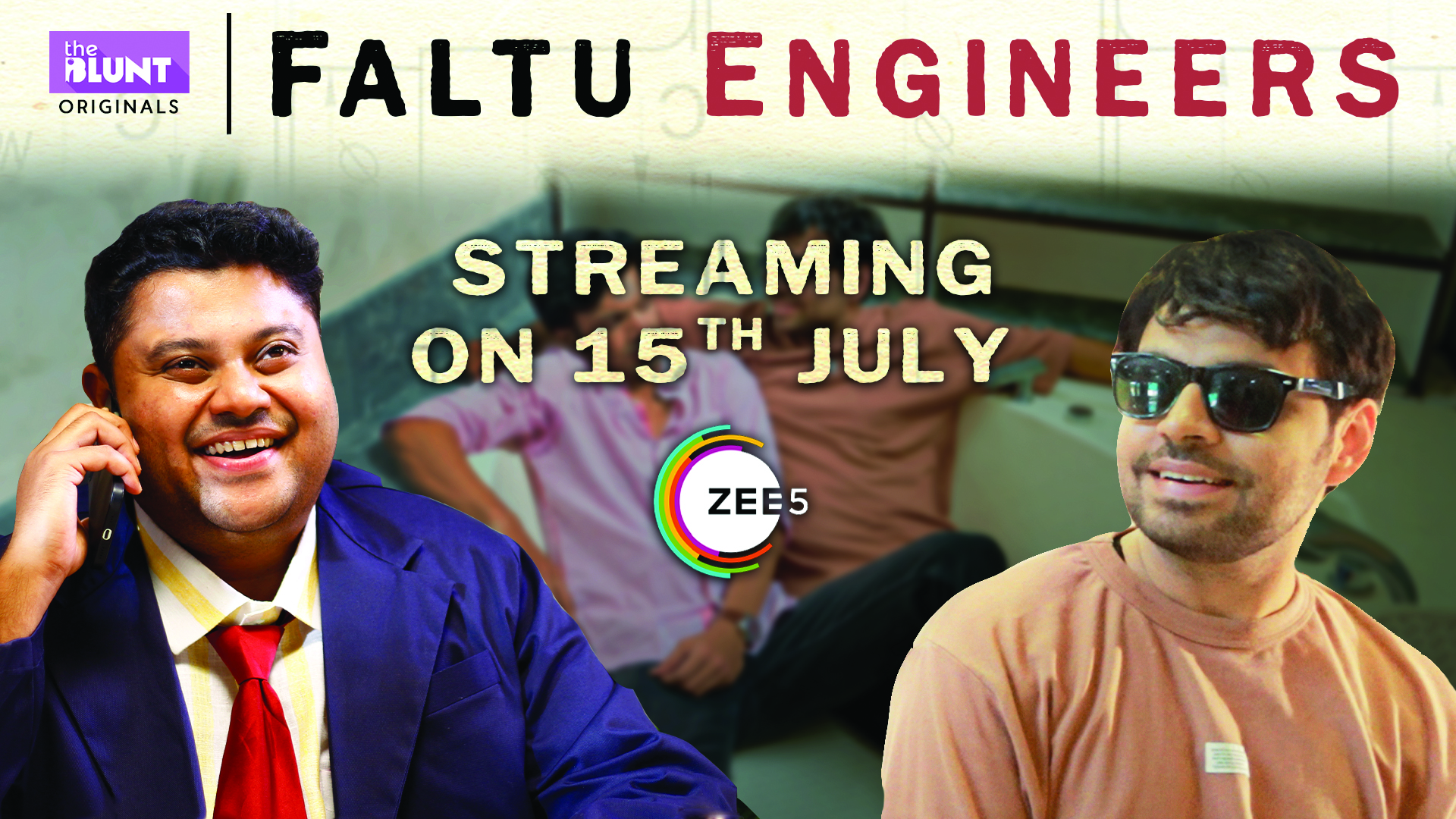 इंदौर के 'दी ब्लंट' की वेब सीरीज 'फालतू इंजीनियर्स' ZEE5 पर होगी रिलीज